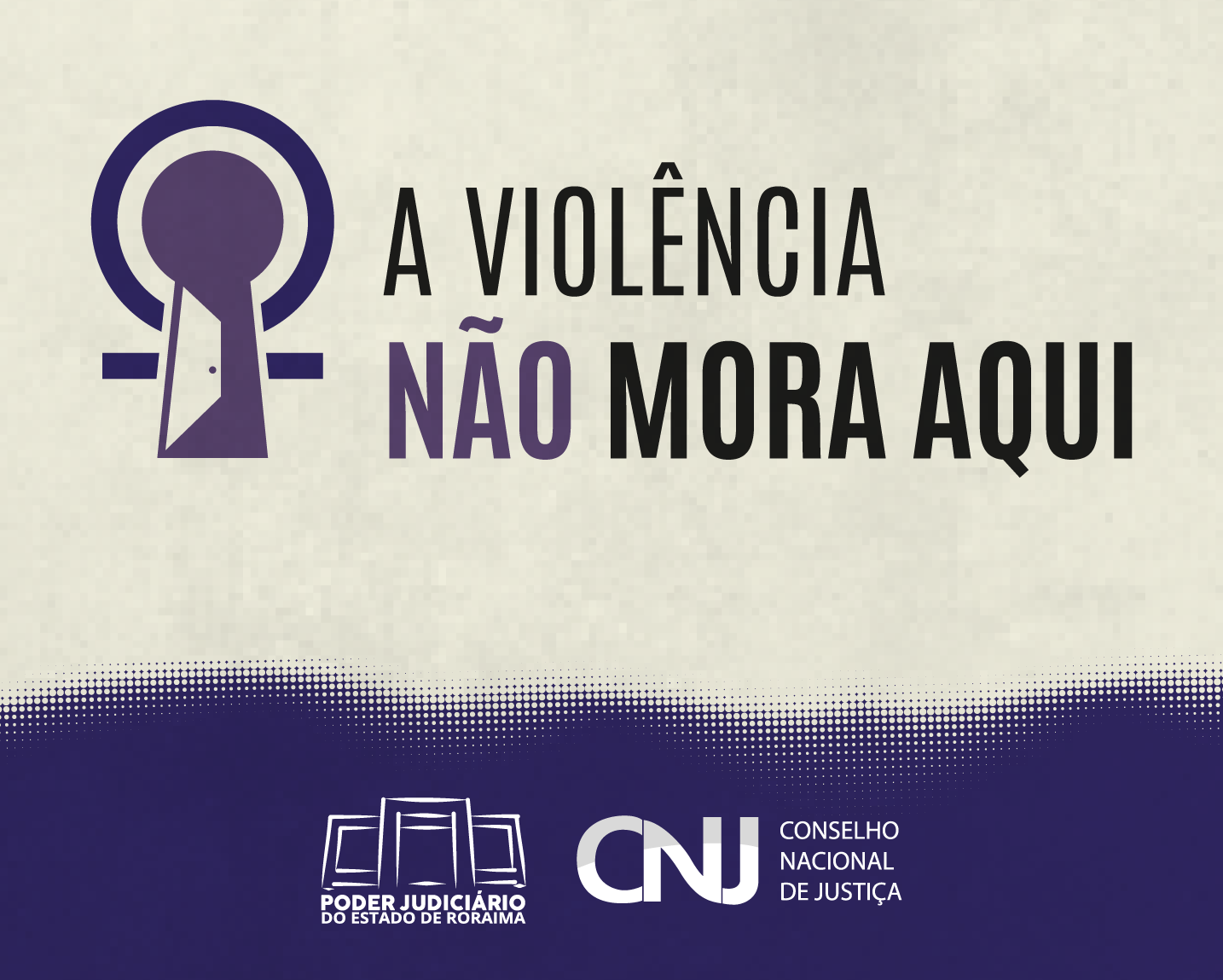 Banner A Violência Não Mora Aqui