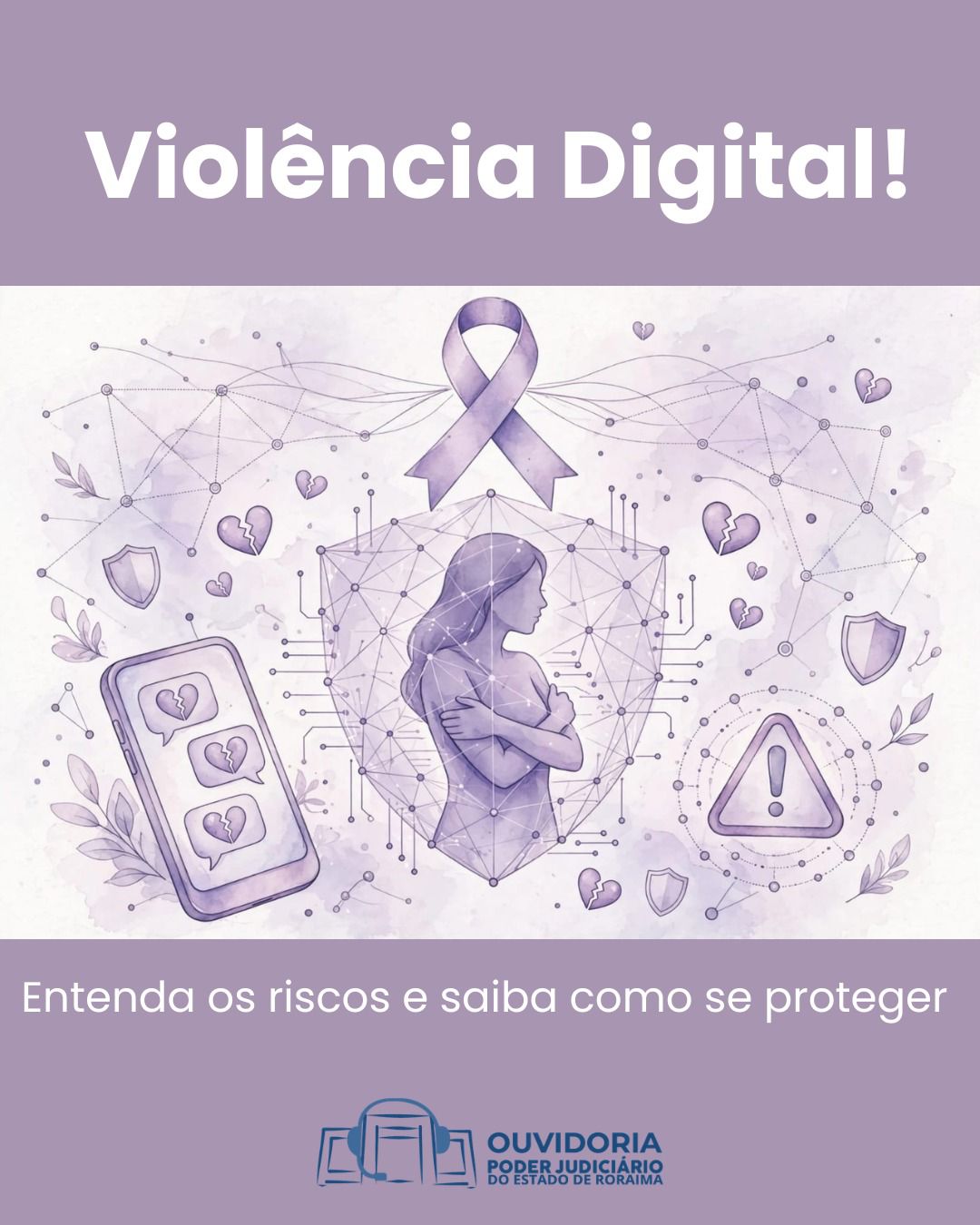 Agosto Lilás: Violência Digital também é Violência contra a Mulher!