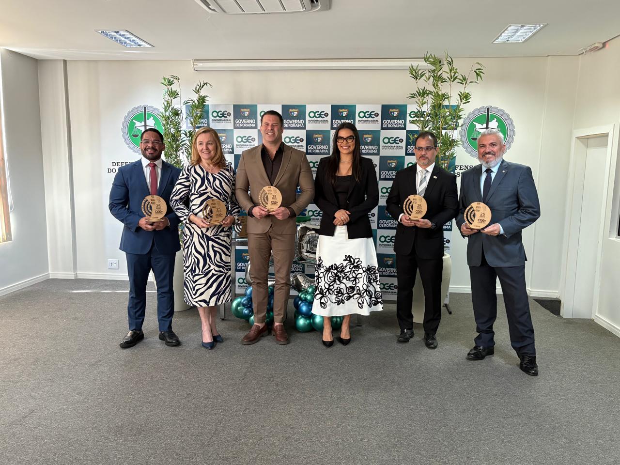 Ouvidoria do TJRR participa da celebração pelos 25 anos da Ouvidoria Geral do Estado