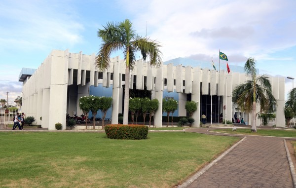 Fachada do Fórum Sobral Pinto em Boa Vista.