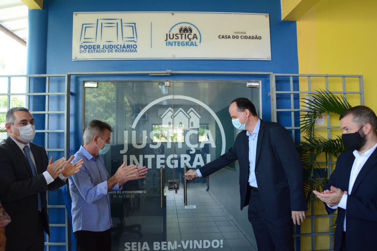 JUSTIÇA INTEGRAL - Posto de atendimento do TJRR é inaugurado na