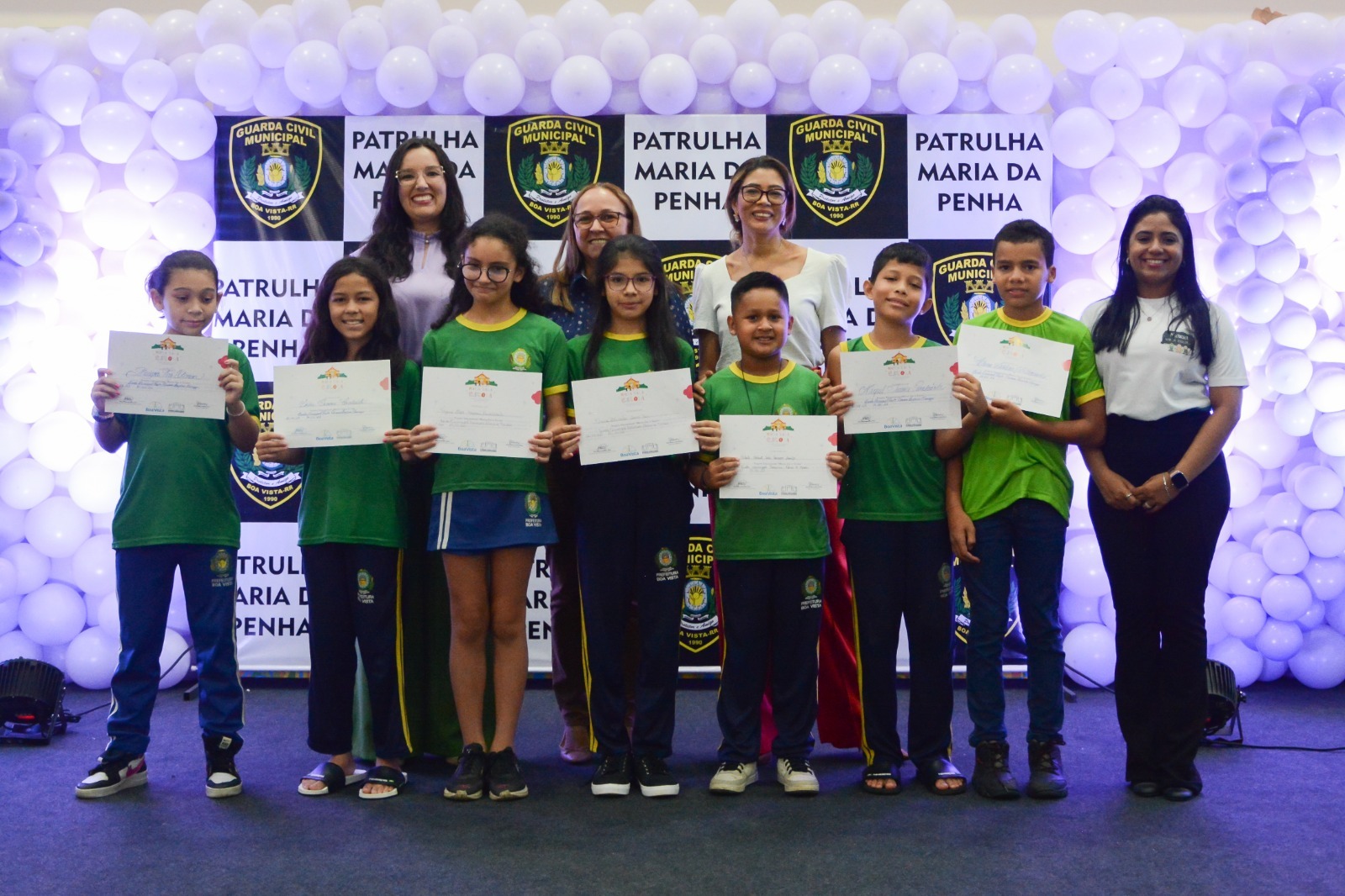 MARIA VAI À ESCOLA  - 170 alunos da rede pública municipal são certificados