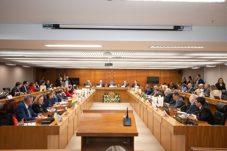CONSELHO - Presidente do TJRR, desembargador Jésus Nascimento participa de reunião de presidentes dos tribunais de justiça do Brasil    