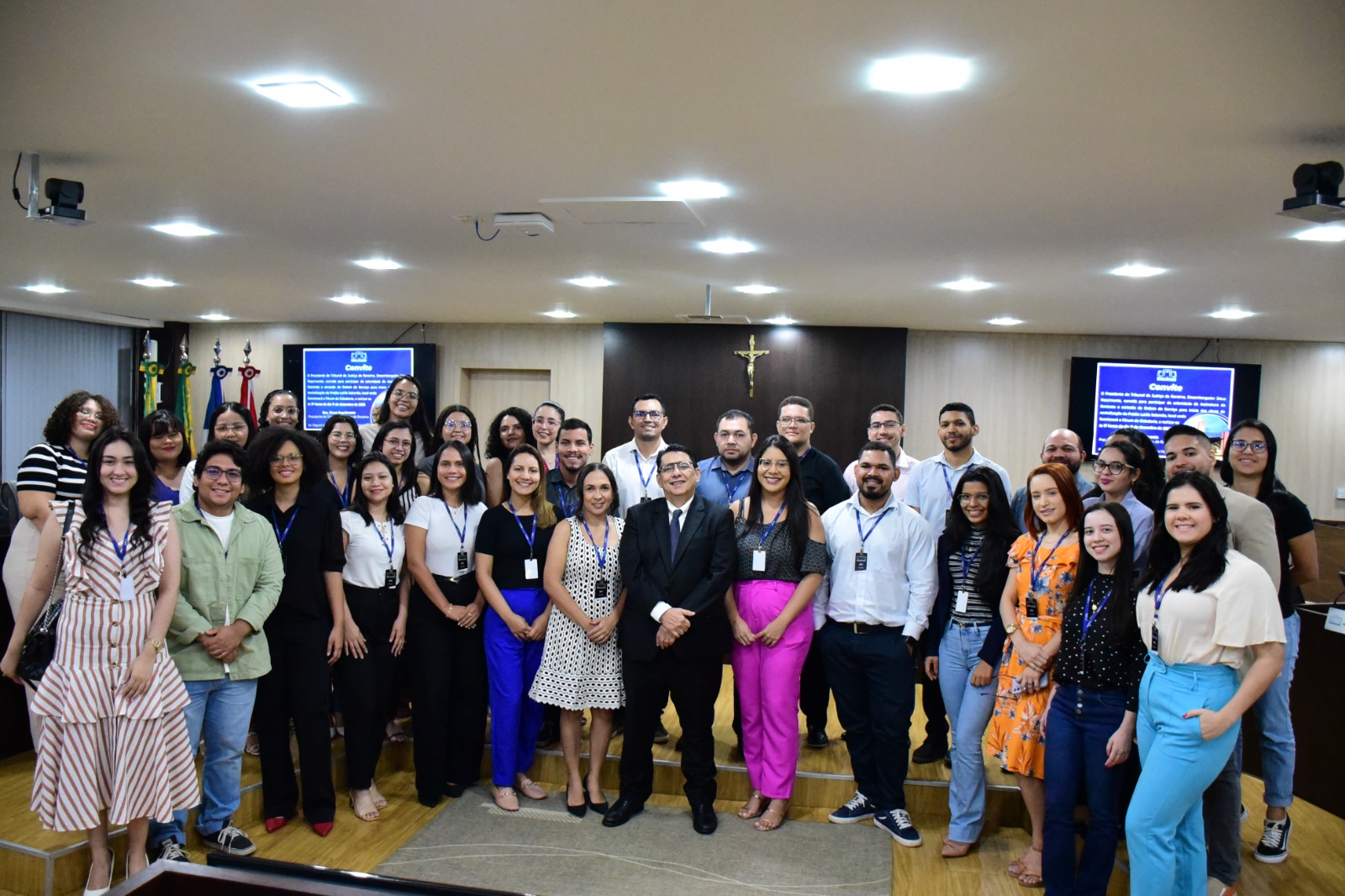 Residência Judicial - Presidente do TJRR realiza reunião com estudantes do programa