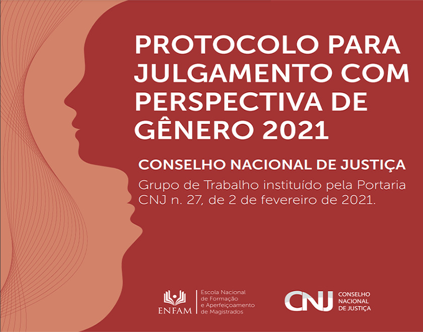 Banner Protocolo para julgamento com perspectiva de gênero 2021
