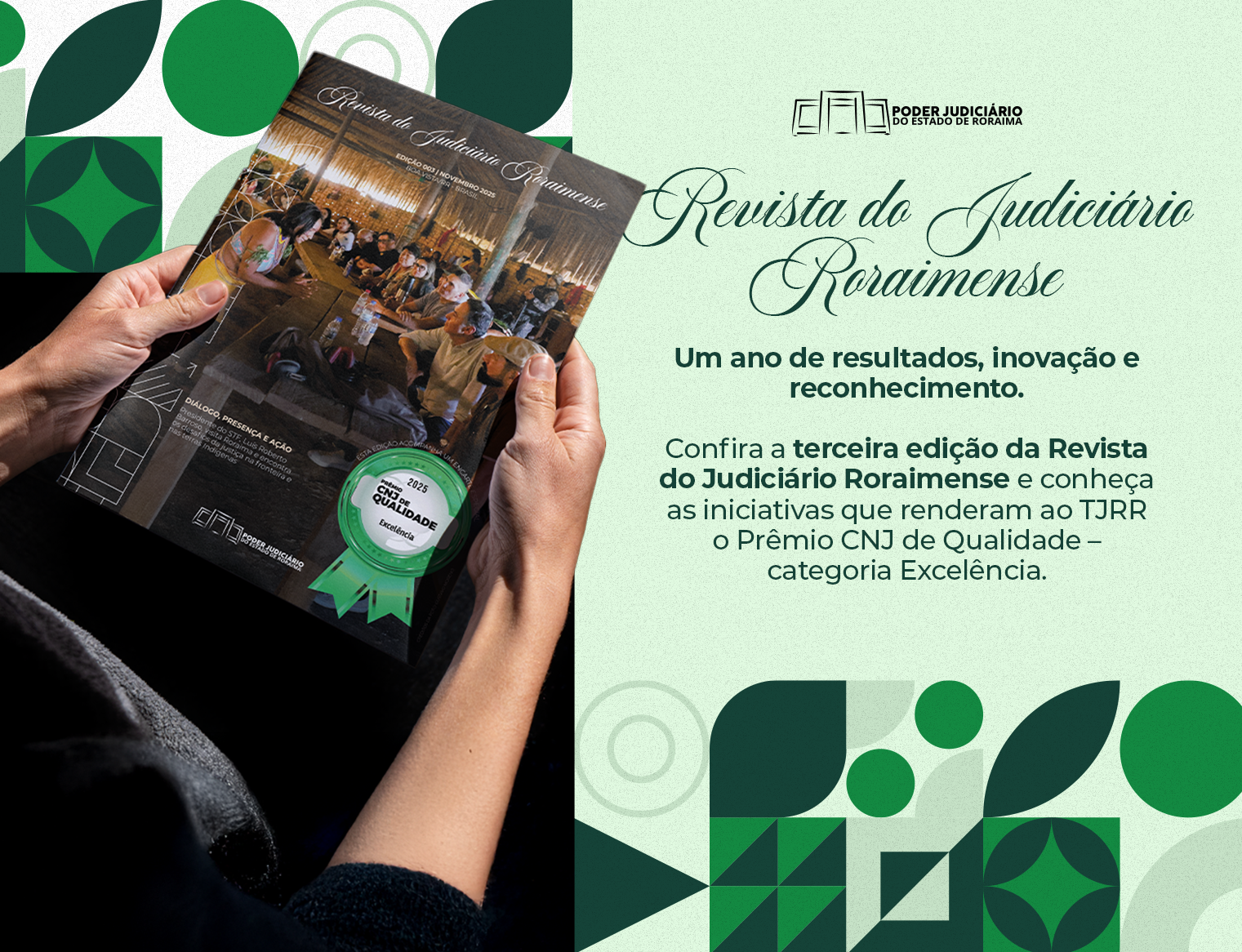 3ª edição da Revista do Judiciário Roraimense reúne ações, bastidores e reconhecimento nacional