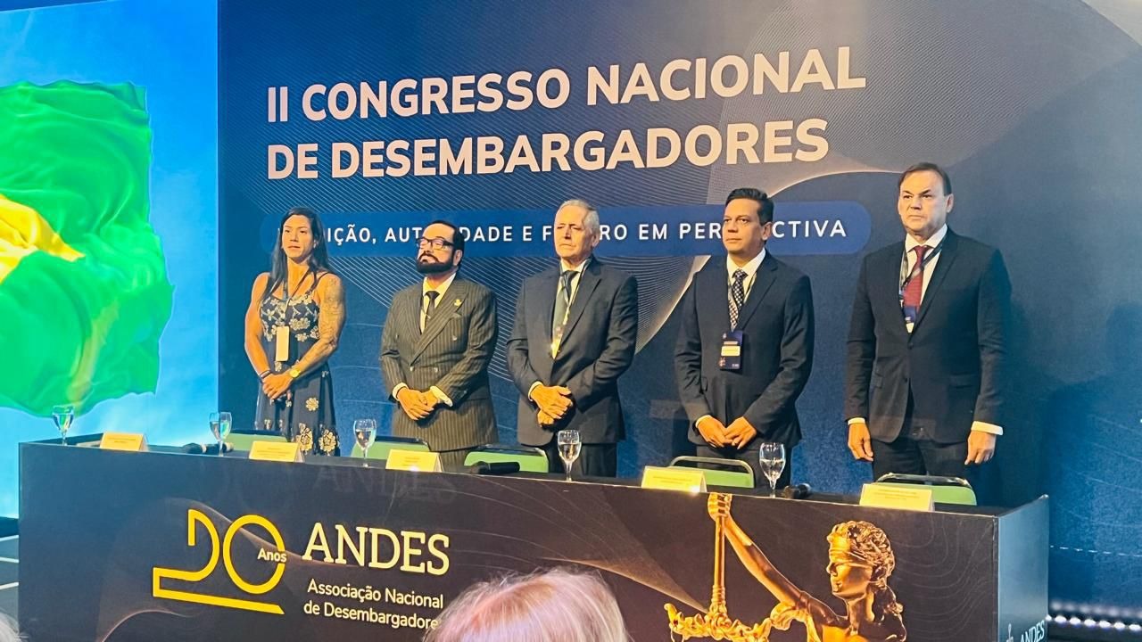 TJRR participa do 2º Congresso Nacional de Desembargadores e acompanha debates sobre temas atuais do Judiciário