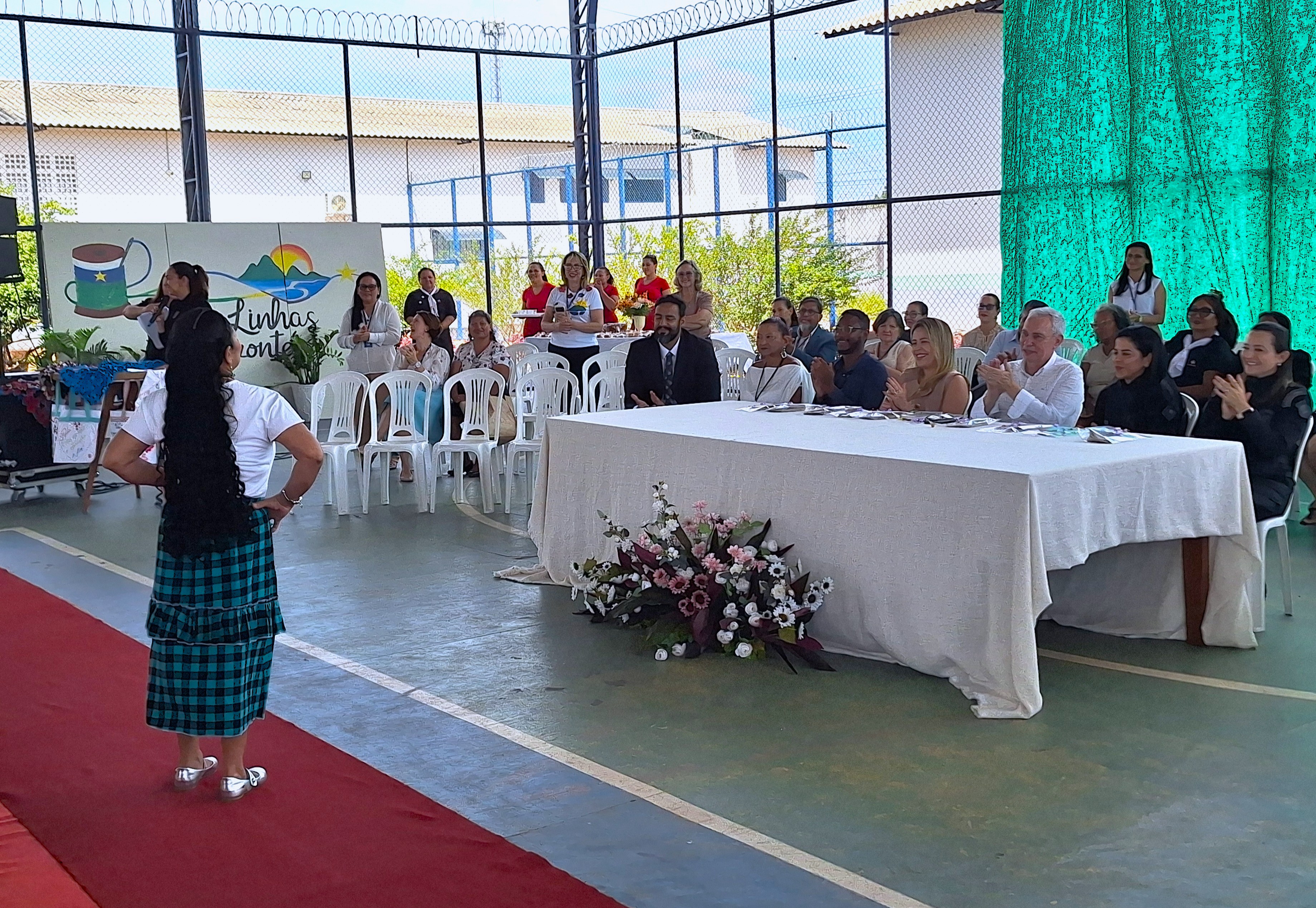 ENTRE LINHAS E HORIZONTES - Desfile de moda marca Dia da Mulher na Cadeia Pública Feminina de Boa Vista