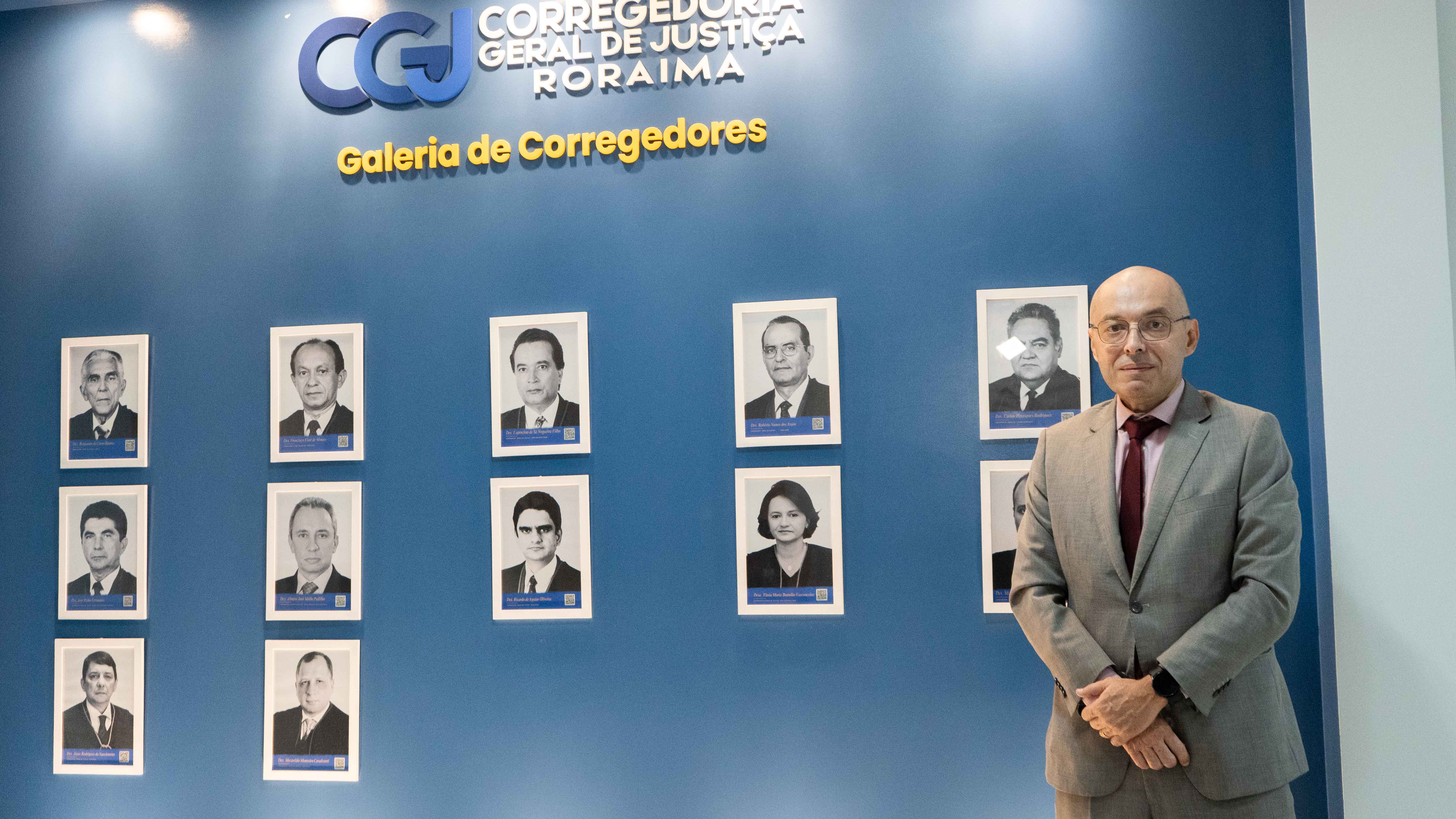 Galeria de Corregedores preserva memória institucional do Judiciário roraimense