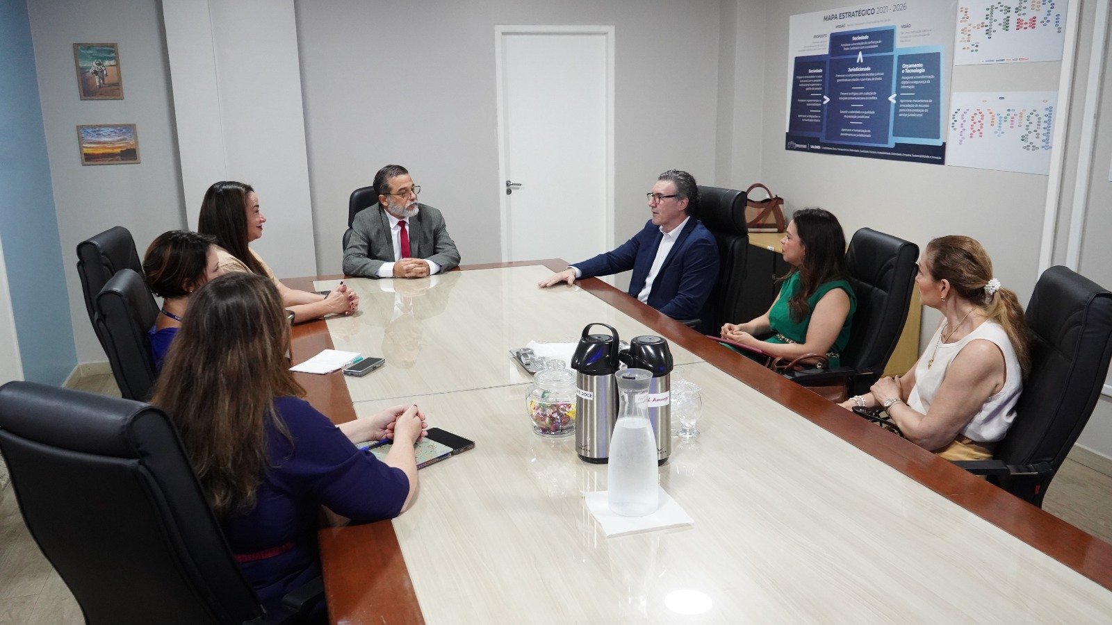 Judiciário de Roraima e Fundação Rede Amazônica dialogam sobre parcerias institucionais