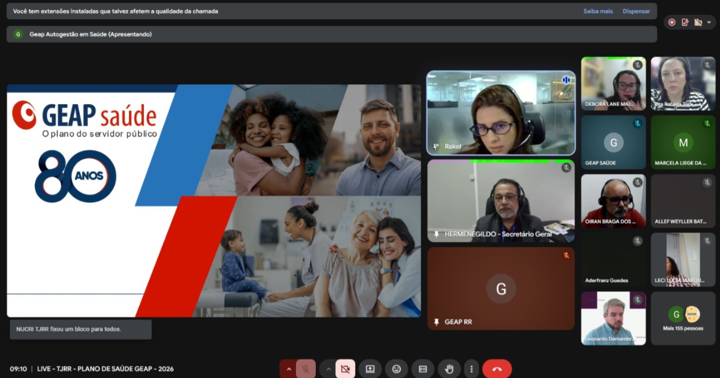 TJRR inicia as reuniões de orientação sobre o novo plano de saúde