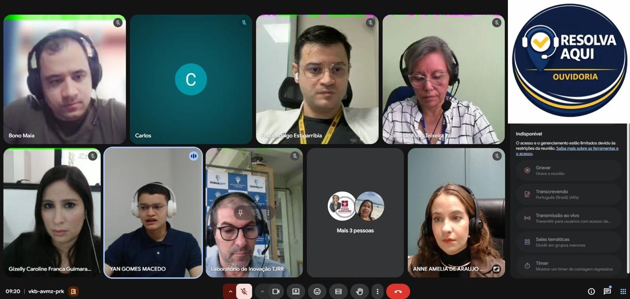 META 9 - Ouvidoria-Geral de Justiça apresenta o 'Resolva Aqui' como modelo de inovação