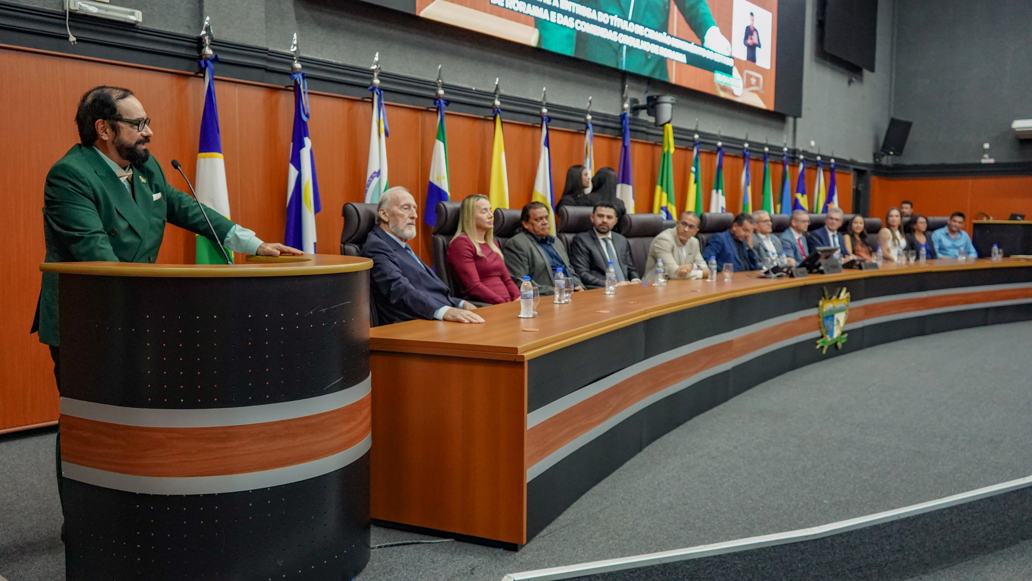 Presidente do TJRR participa de sessão especial para entrega de honrarias na Assembleia Legislativa de Roraima