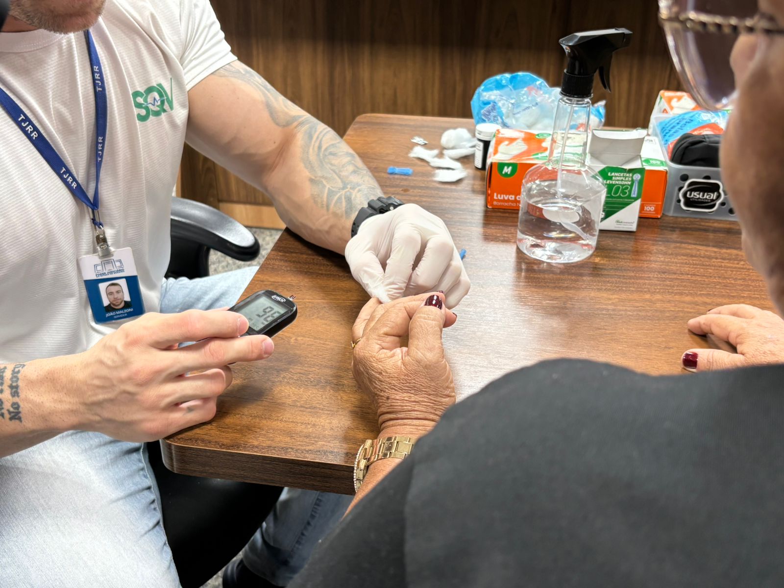 Mutirão de serviços marca fim da Semana Nacional de Saúde no TJRR