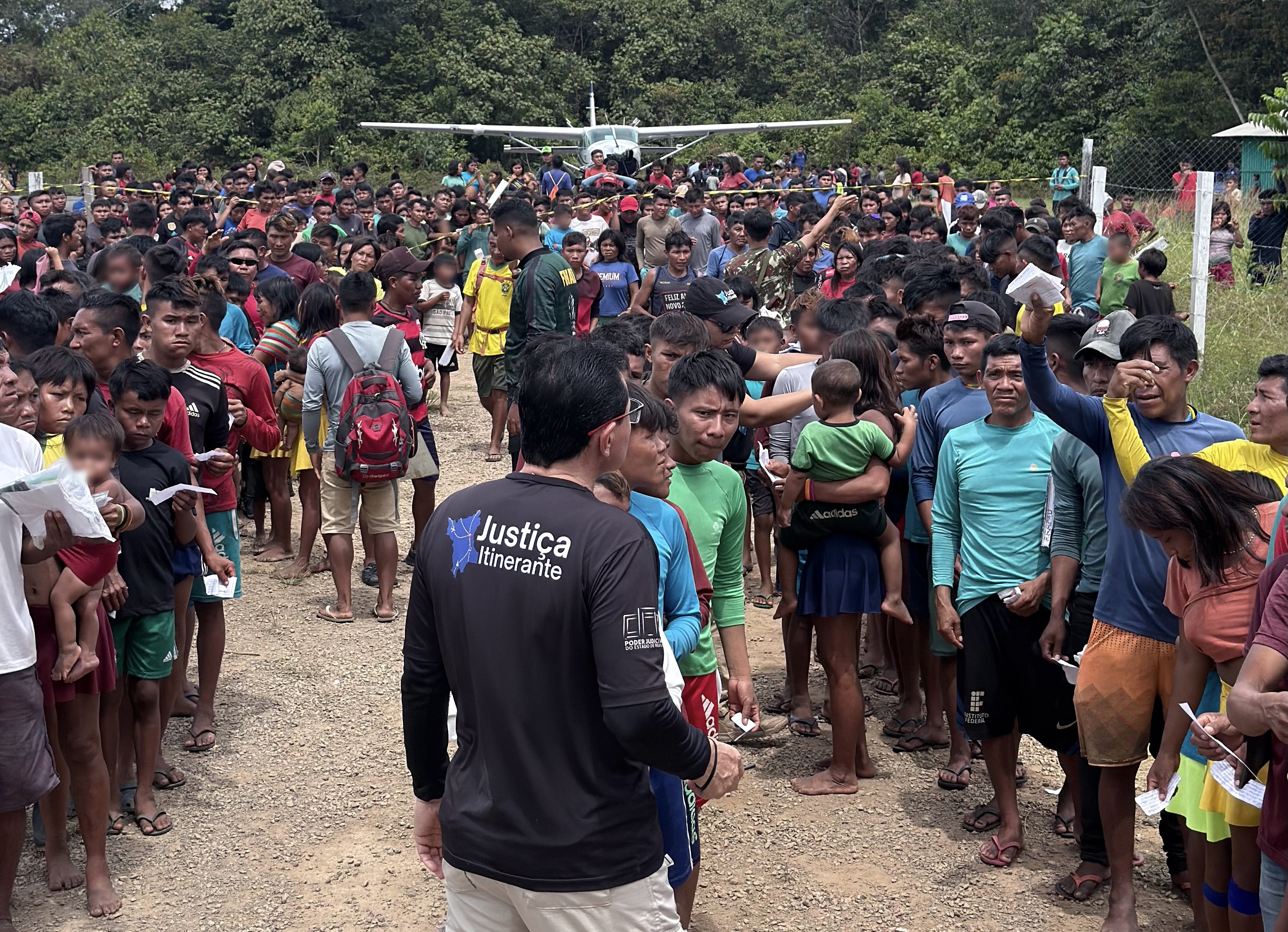 Registre-se: mais de 600 indígenas já foram atendidos em ação da Justiça de Roraima na região de Auaris