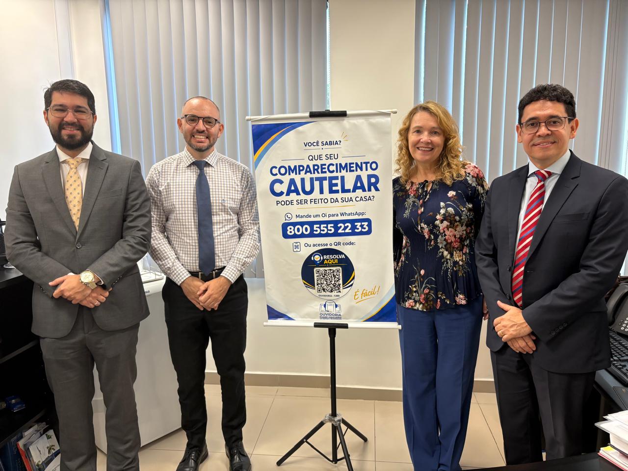Ouvidoria desenvolve comparecimento cautelar por WhatsApp com reconhecimento facial para Juízos de Garantias