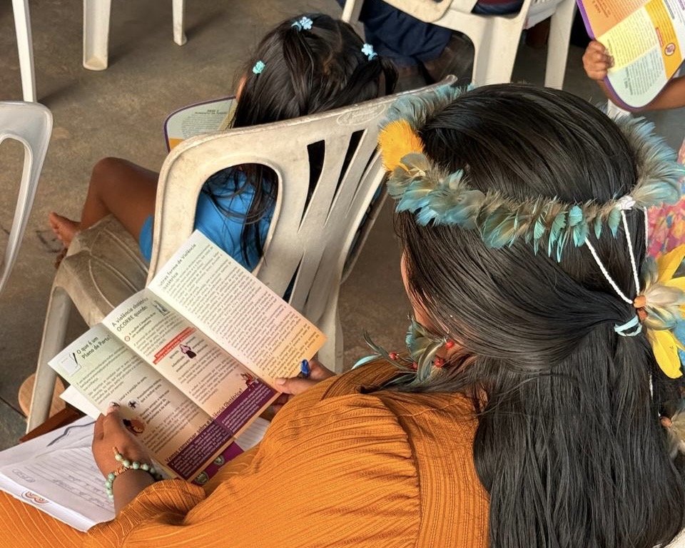 ESCUTA E PROTEÇÃO — Ação do TJRR leva debate sobre direitos das mulheres às comunidades indígenas de Roraima