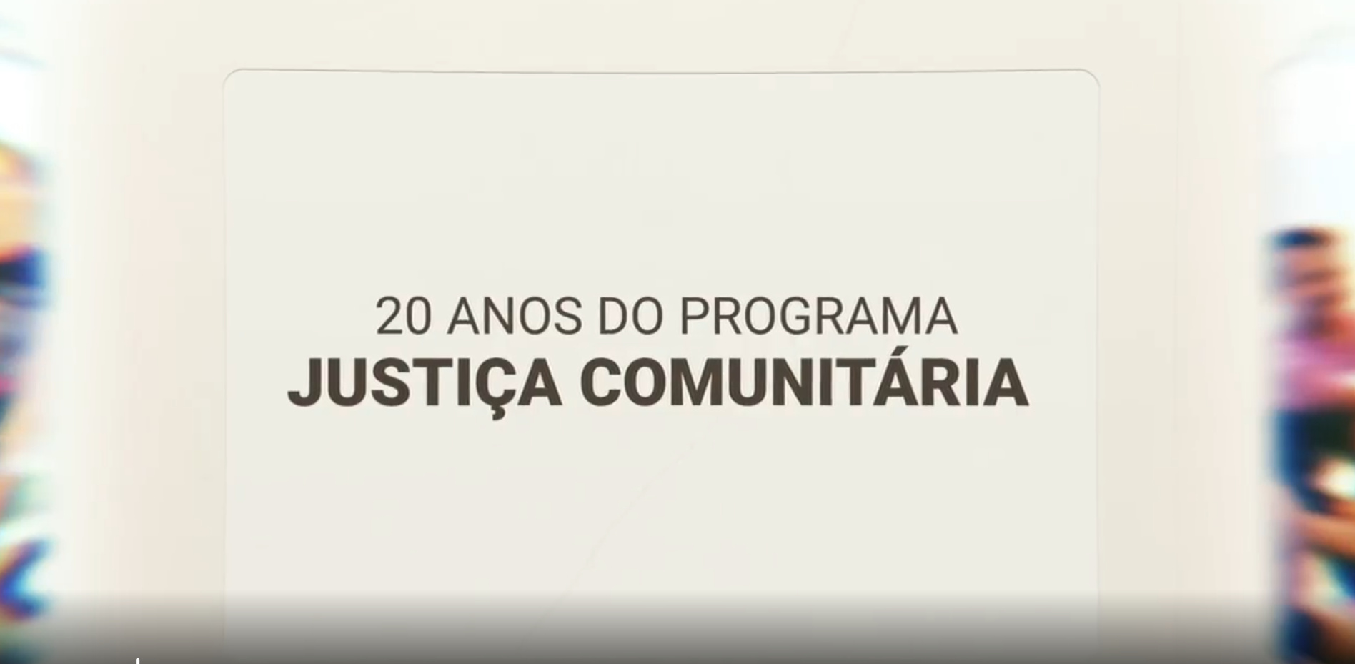 Poder Judiciário de Roraima lança documentário de 20 anos do Programa Justiça Comunitária
