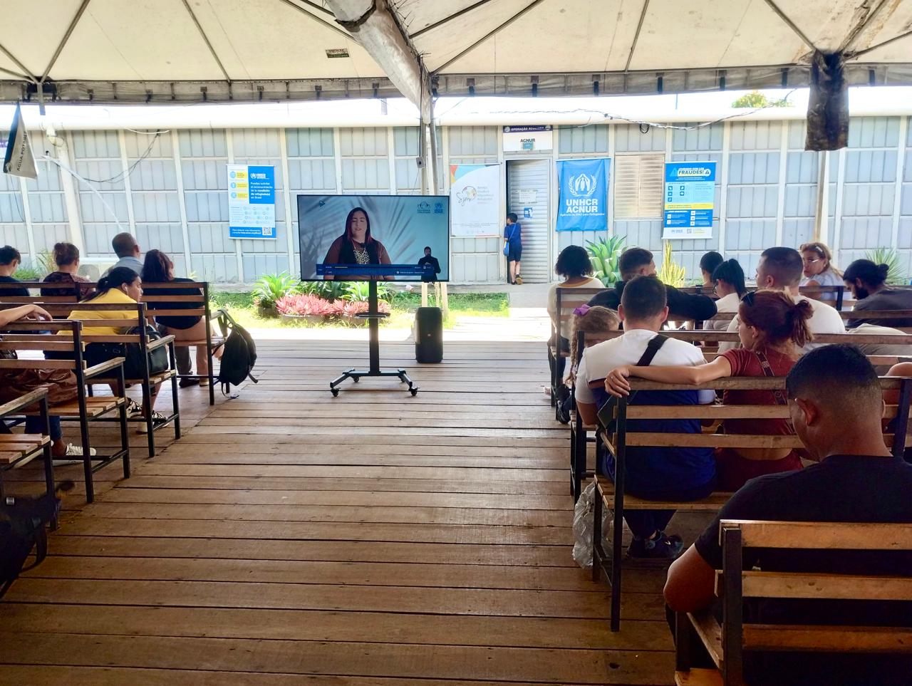 Ouvidoria-Geral de Justiça divulga vídeos informativos de combate à violência doméstica em espaços de acolhimento a migrantes