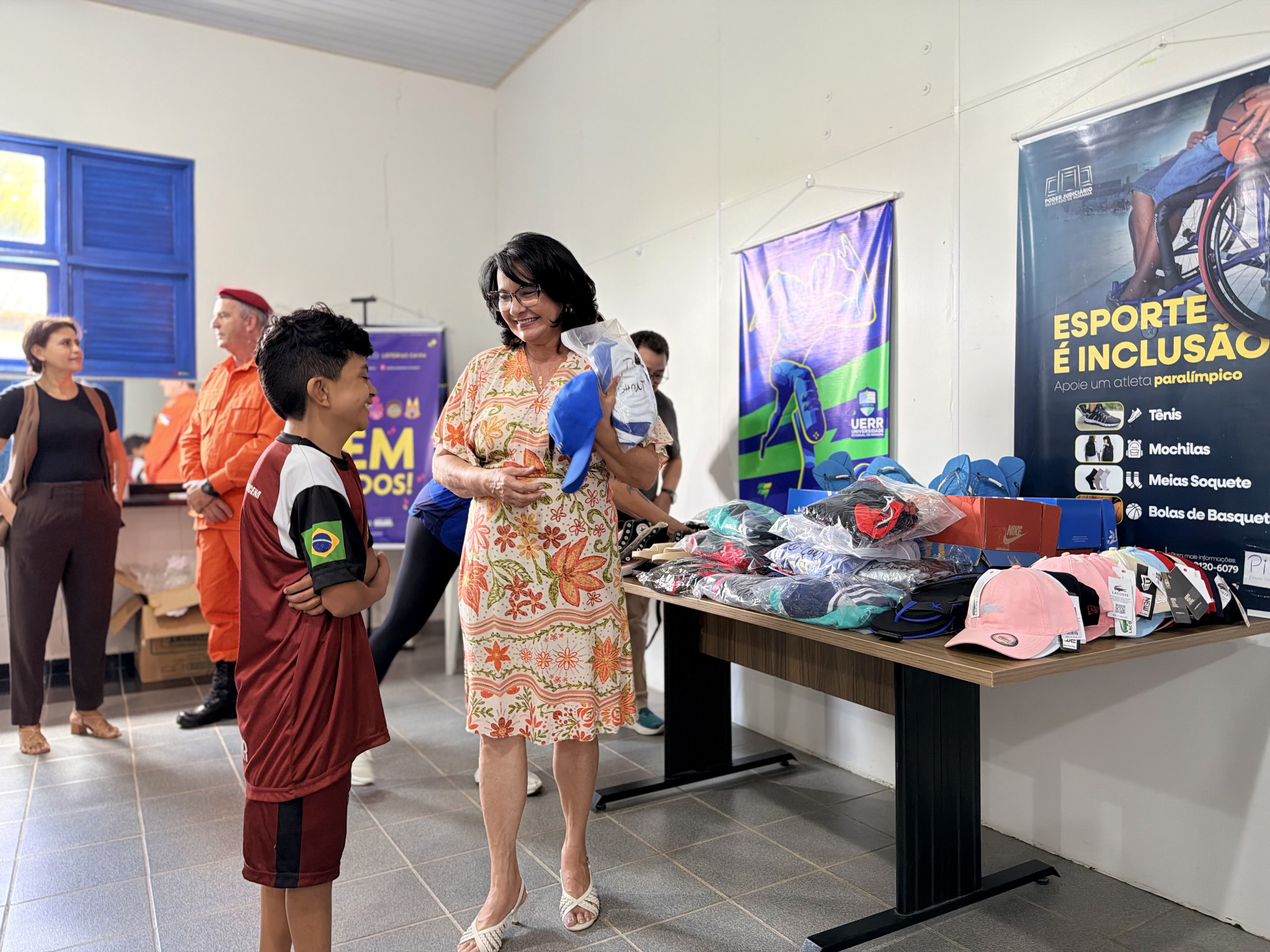 Esporte e acessibilidade - TJRR entrega materiais ao Centro de Referência Paralímpico de Roraima 