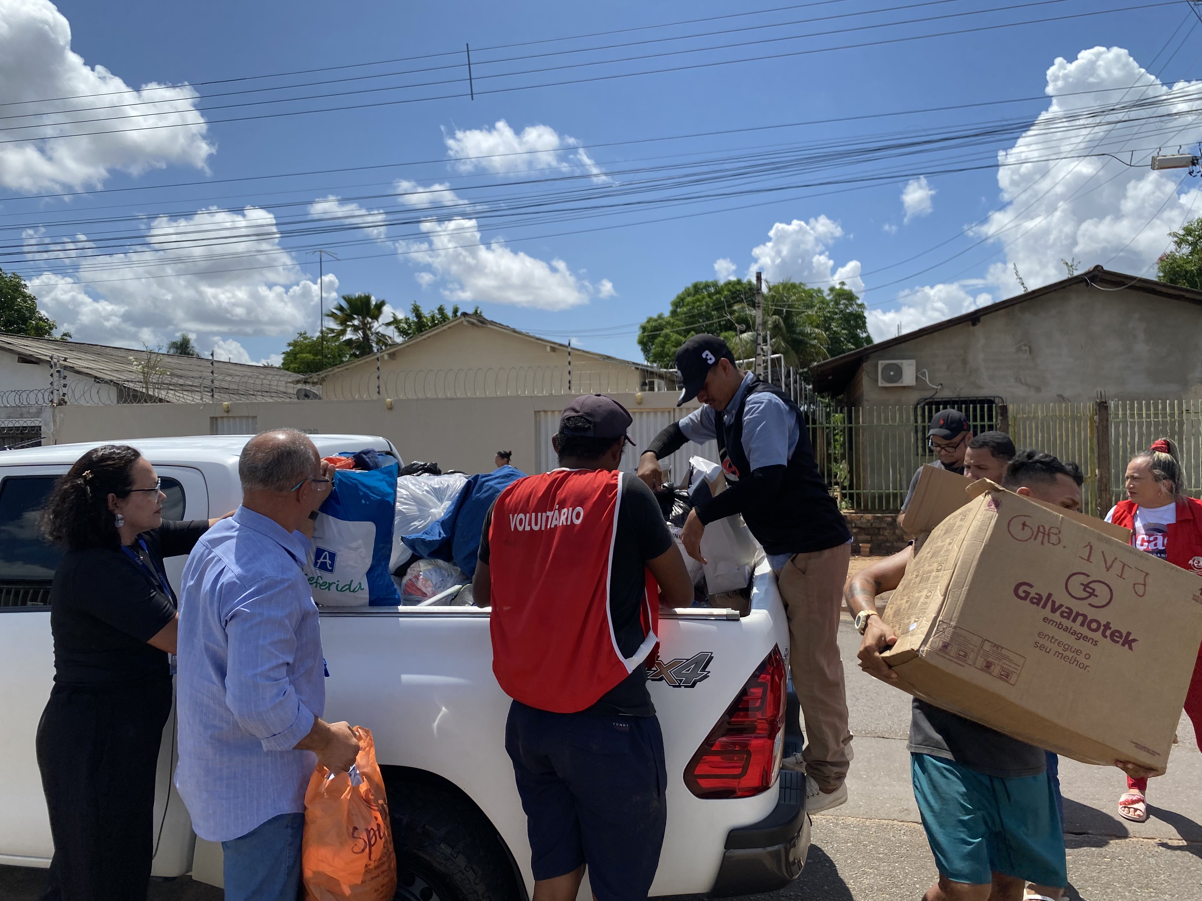 Unidade Mais Solidária - TJRR entrega doações à Ação da Cidadania e Banco de Leite Humano