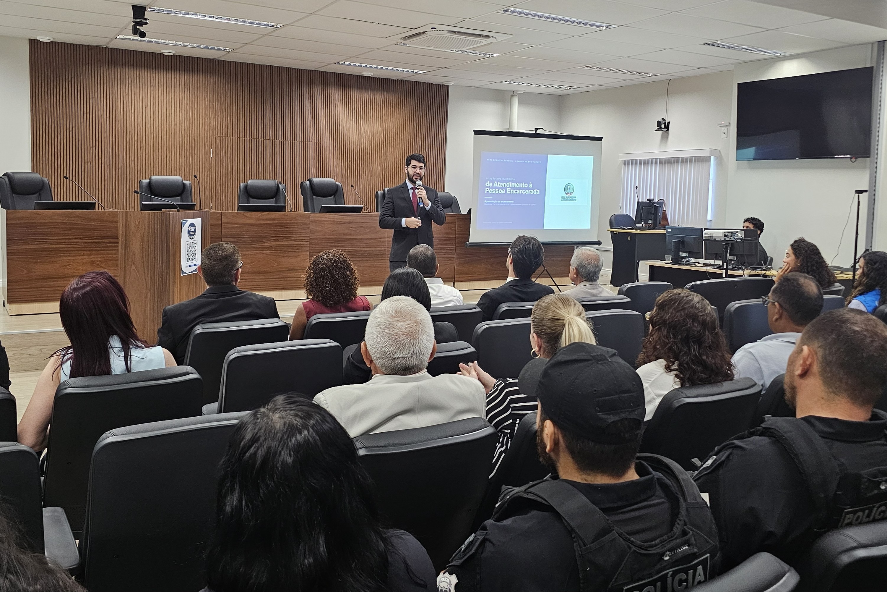 JUSTIÇA E DIGNIDADE - III Ação Sociojurídica soma mais de 2 mil atendimentos em unidades prisionais de Boa Vista