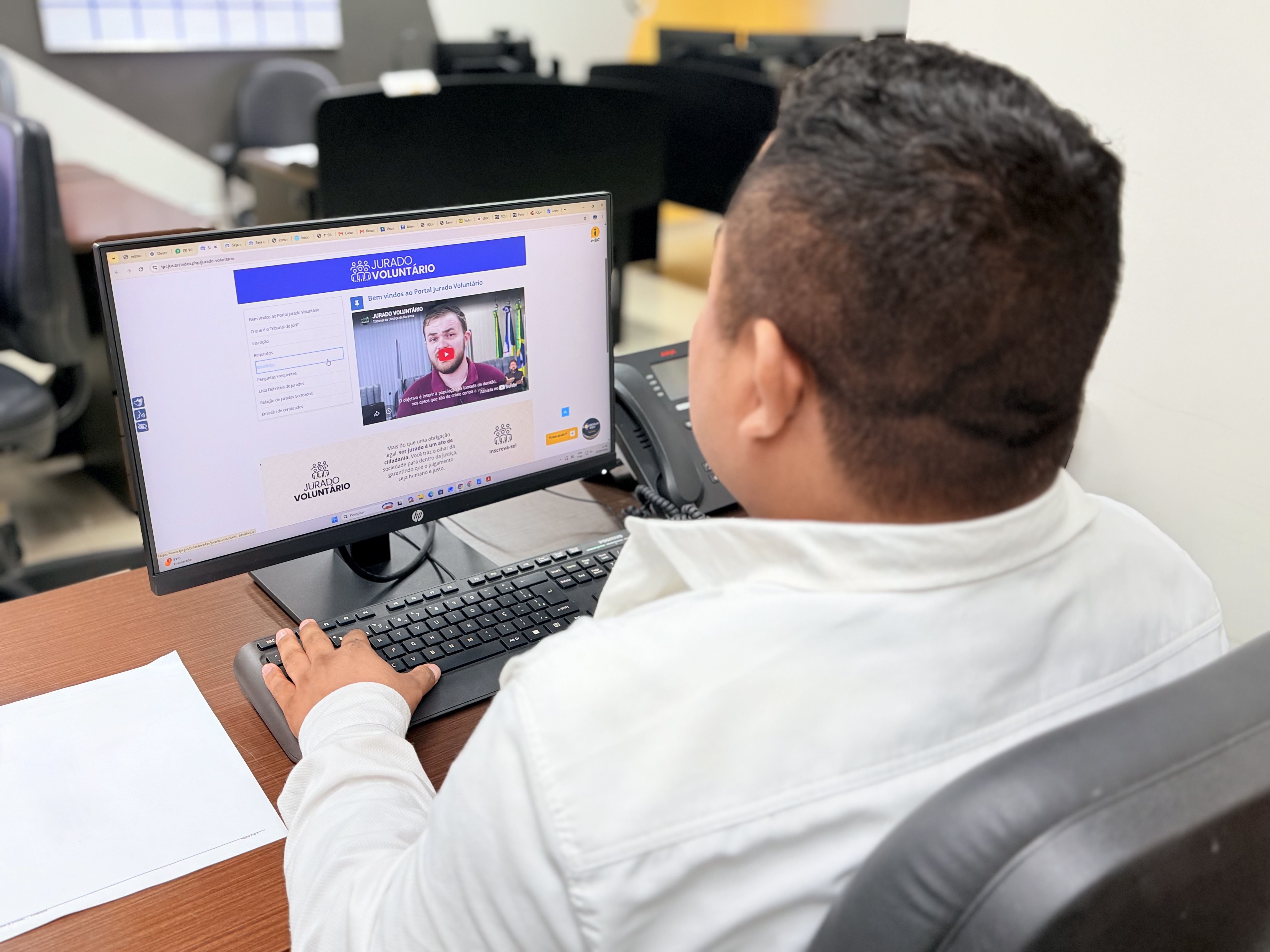 CIDADANIA E JUSTIÇA -TJRR lança novo Portal do Jurado Voluntário