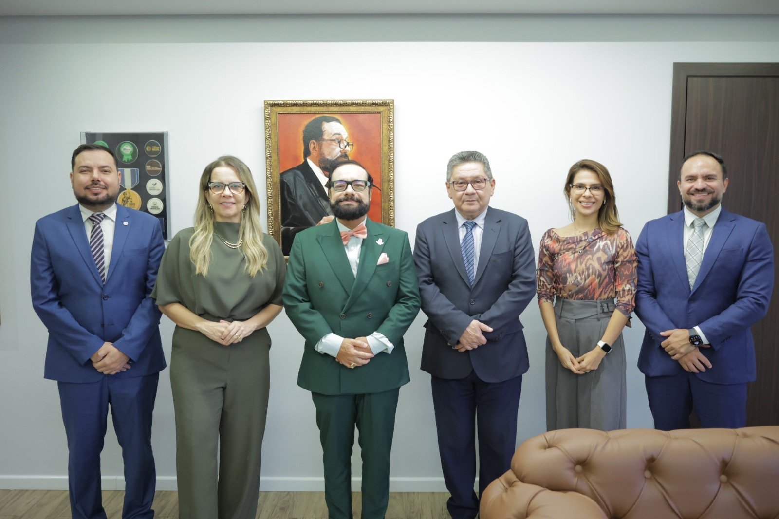 INSTITUCIONAL - Judiciário recebe autoridades do TST e CSJT para alinhamento e troca de boas práticas