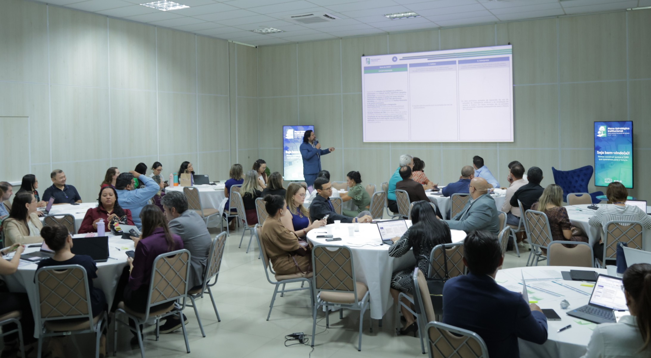 Workshop para consolidação do Diagnóstico Institucional avança na elaboração do PEI 2027-2032 do TJRR