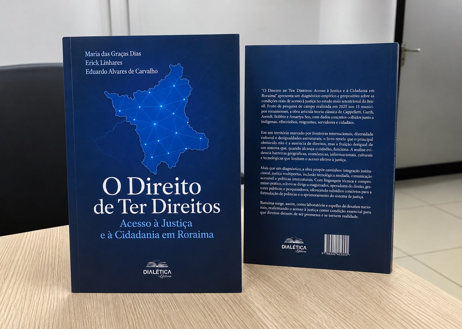 Lançamento do livro “O Direito de Ter Direitos” ocorre nesta sexta-feira (18)