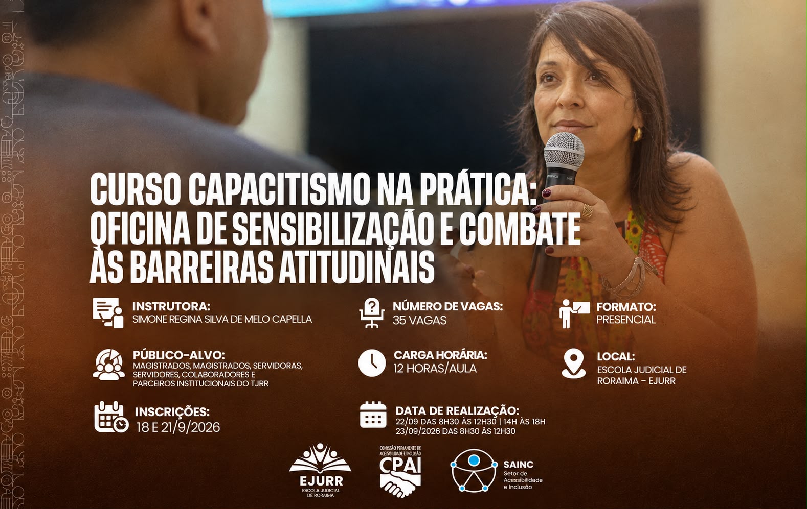 Acessibilidade e inclusão são tema de ciclo de oficinas na EJURR