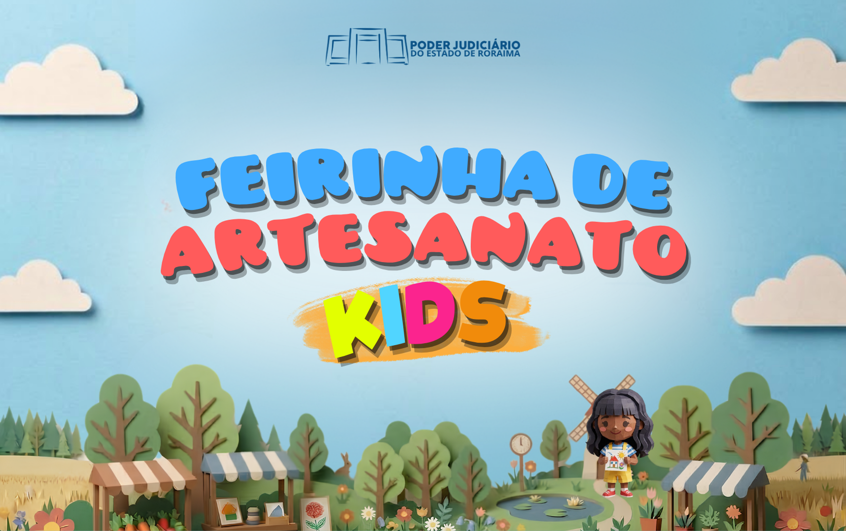 Fórum Criminal recebe Feirinha de Artesanato Kids com espaço para pequenos empreendedores