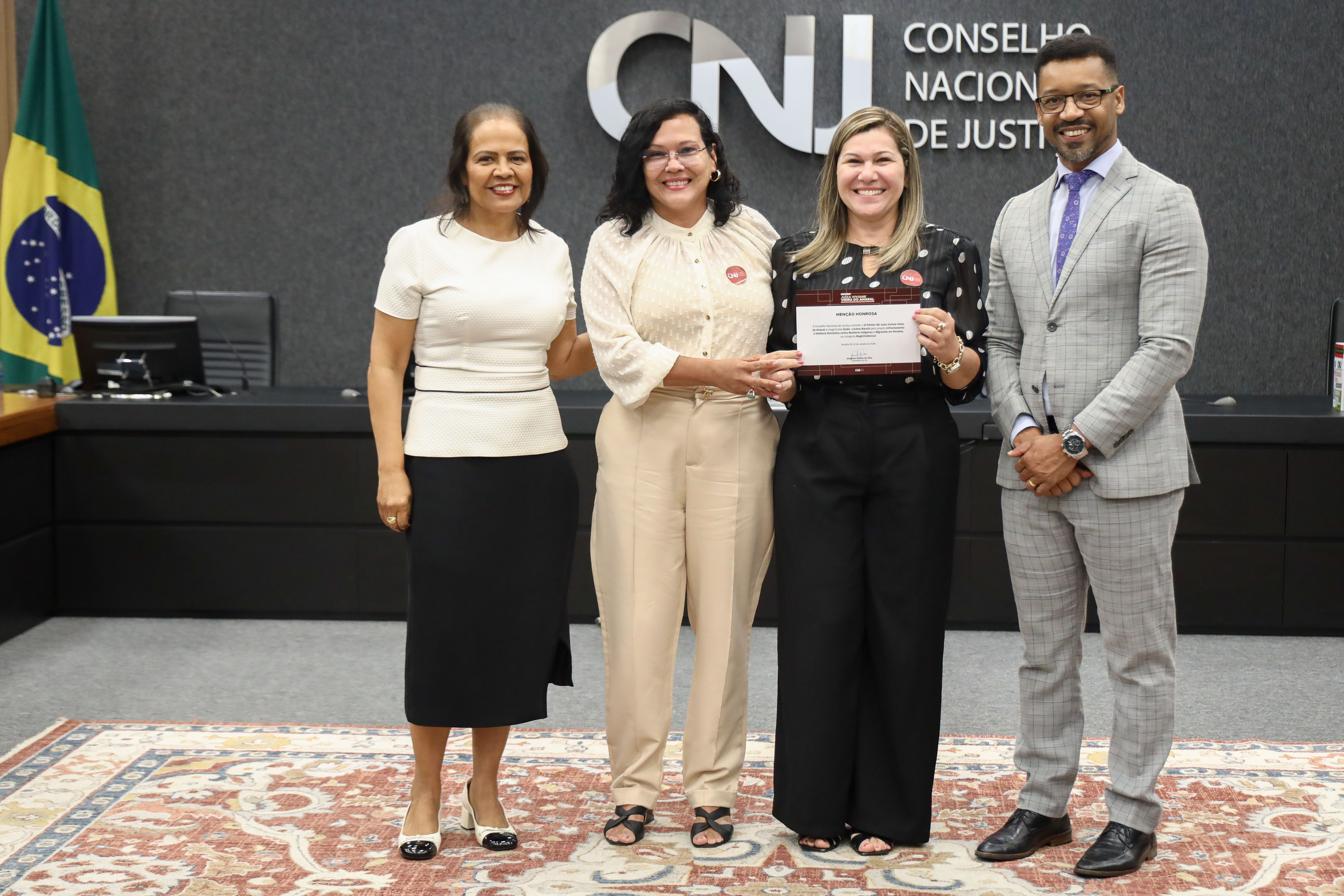 Projeto de proteção a mulheres indígenas e migrantes conquista 2º lugar no Prêmio Viviane Amaral do CNJ