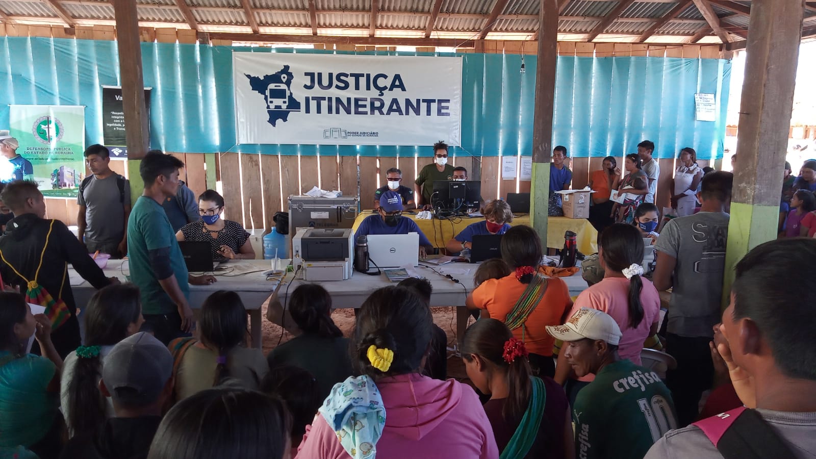 Justiça Itinerante inicia atendimentos no município de Uiramutã