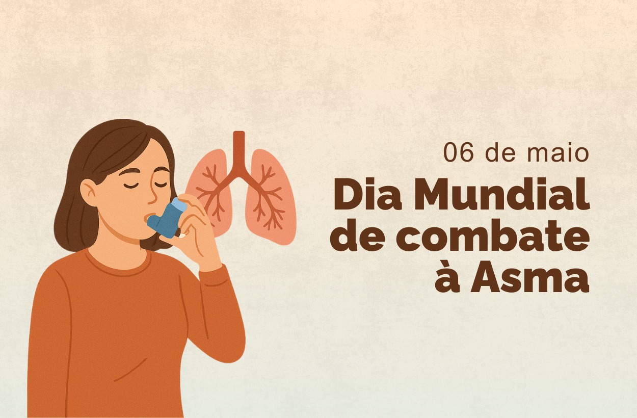 Dia Mundial de Combate à Asma destaca a importância da prevenção e do cuidado contínuo