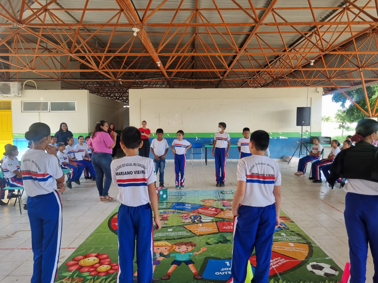 JUSTIÇA COMUNITÁRIA – Ações educativas contra o bullying são desenvolvidas em escola estadual de Normandia