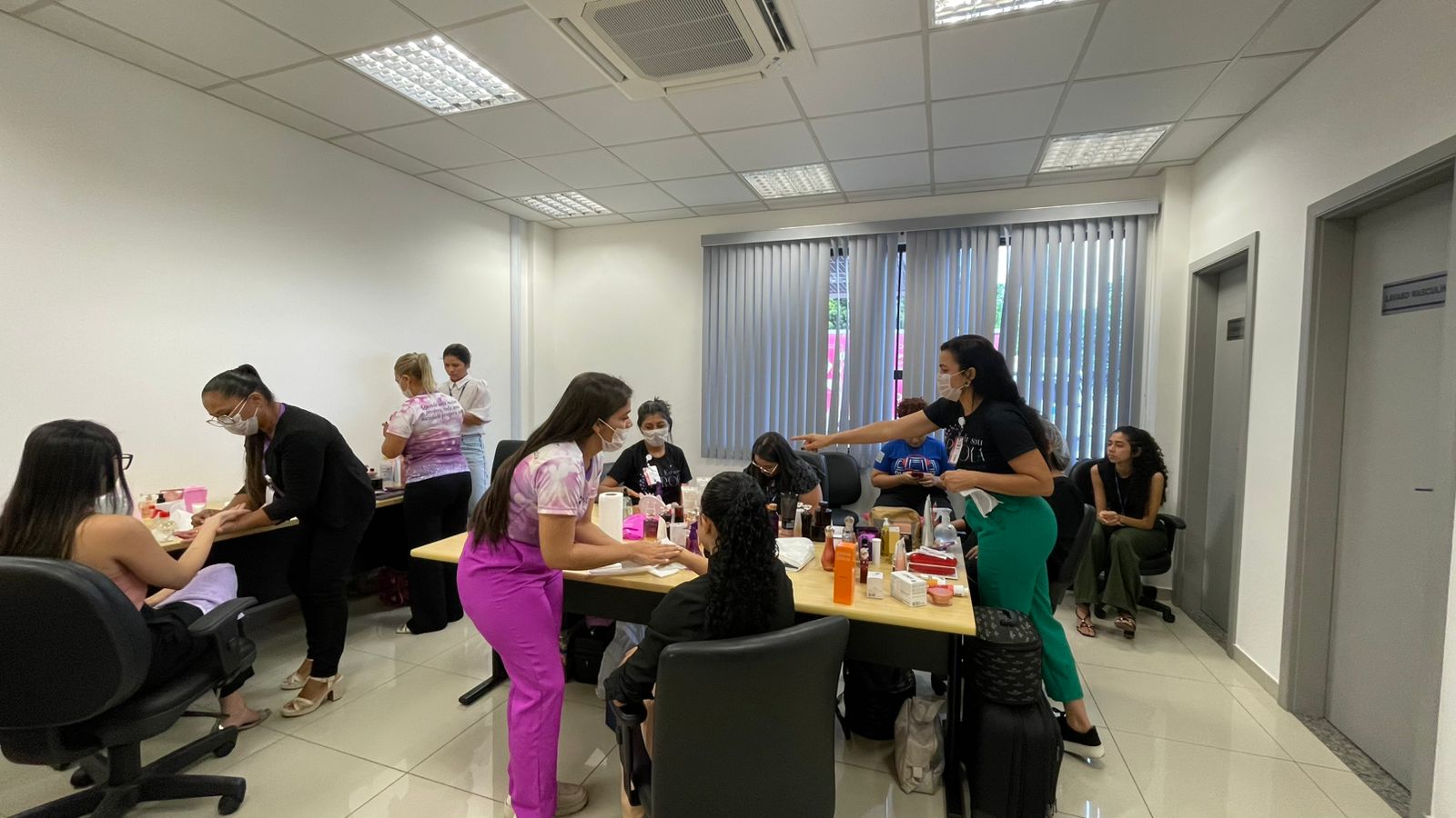 TJRR promove ação social com exames, oficinas e cuidados para mulheres