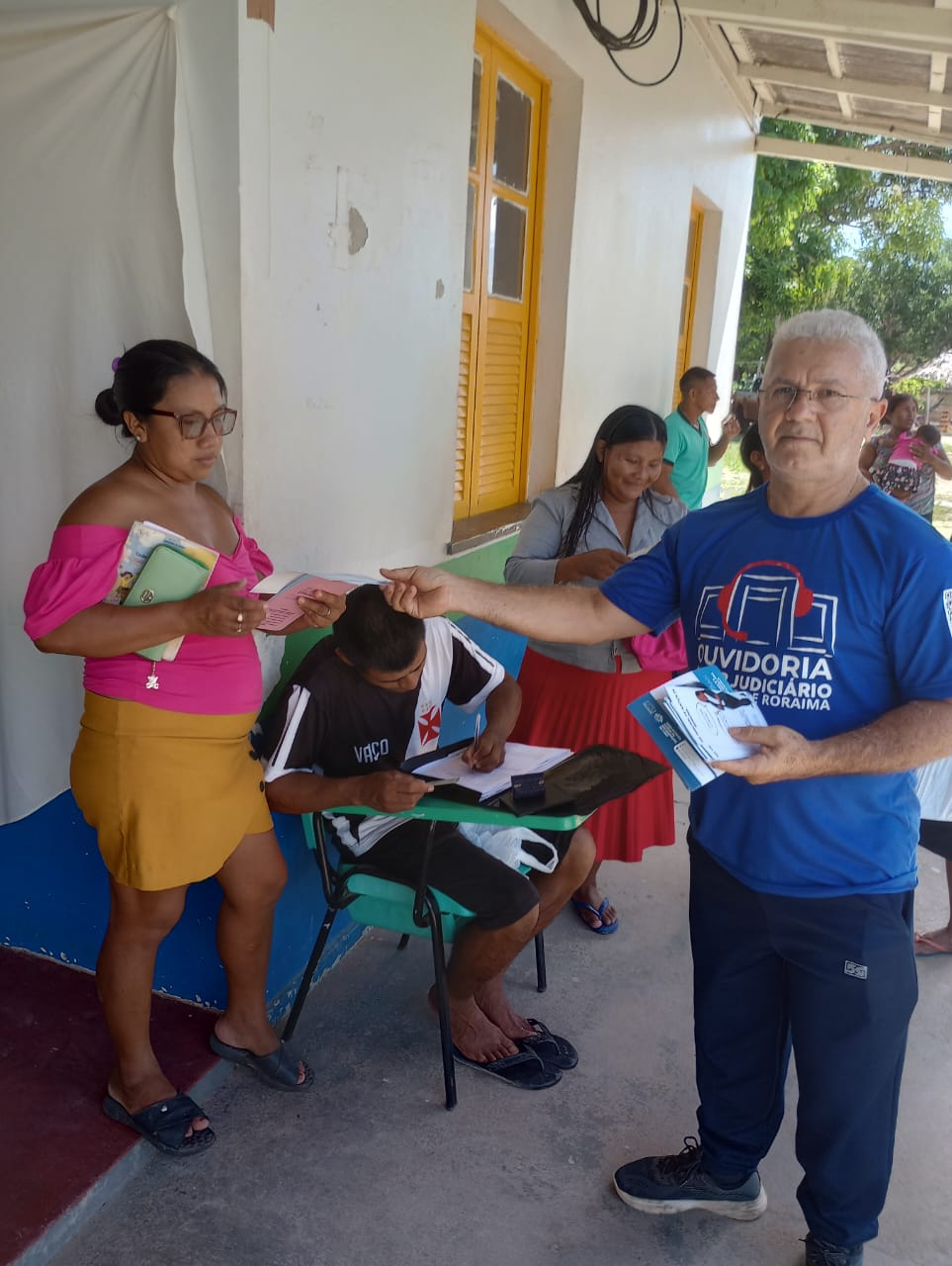 Ouvidoria-Geral de Justiça e Justiça Itinerante levam serviços às comunidades indígenas em Roraima