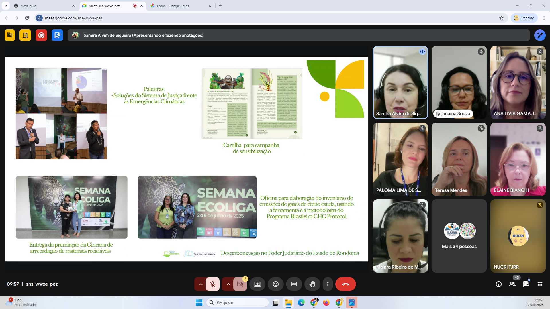 BIOMA AMAZÔNICO - Tribunais compartilham boas práticas sustentáveis em encontro
