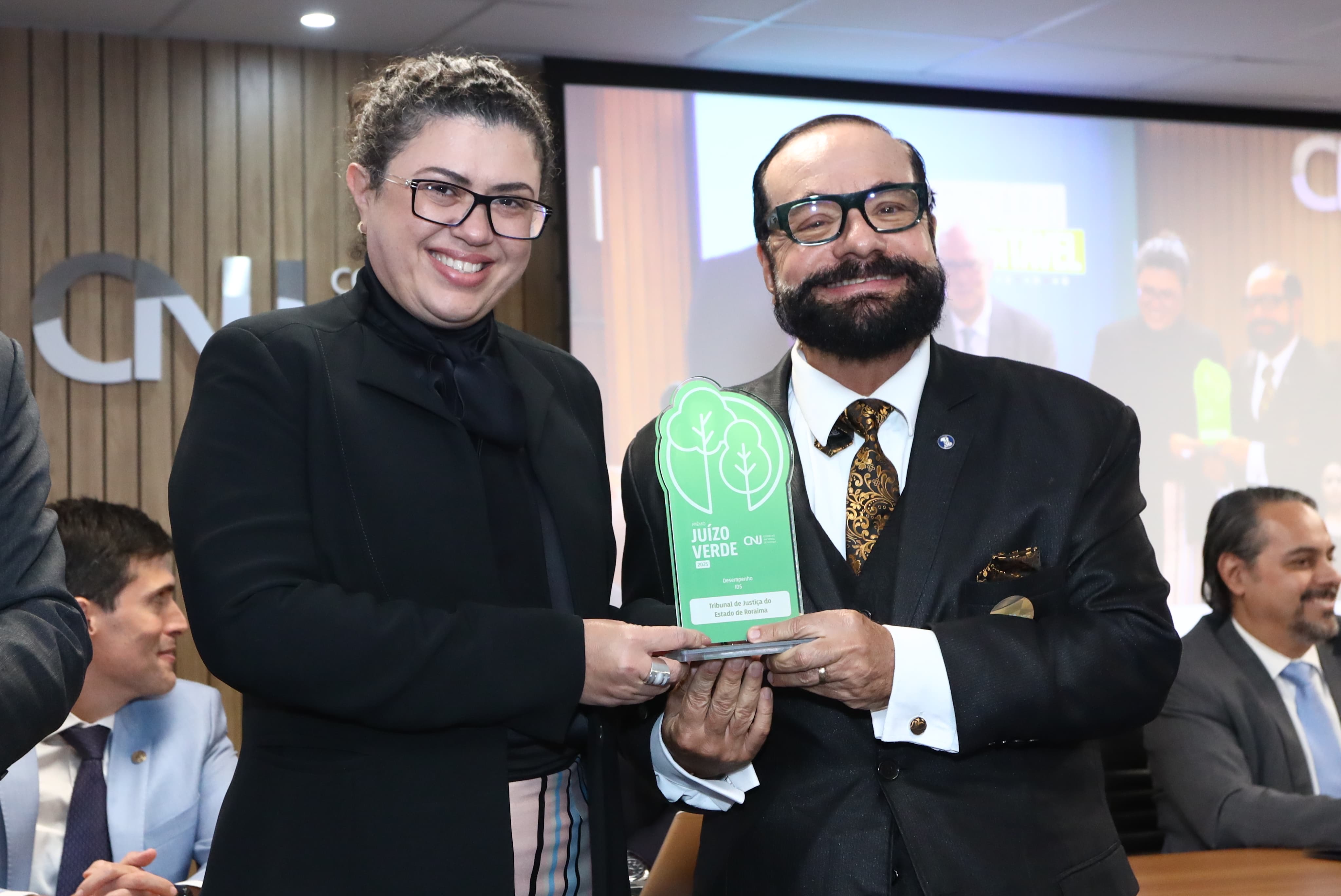 Reconhecimento nacional em sustentabilidade: TJRR é vencedor na categoria Desempenho do Prêmio Juízo Verde 2025