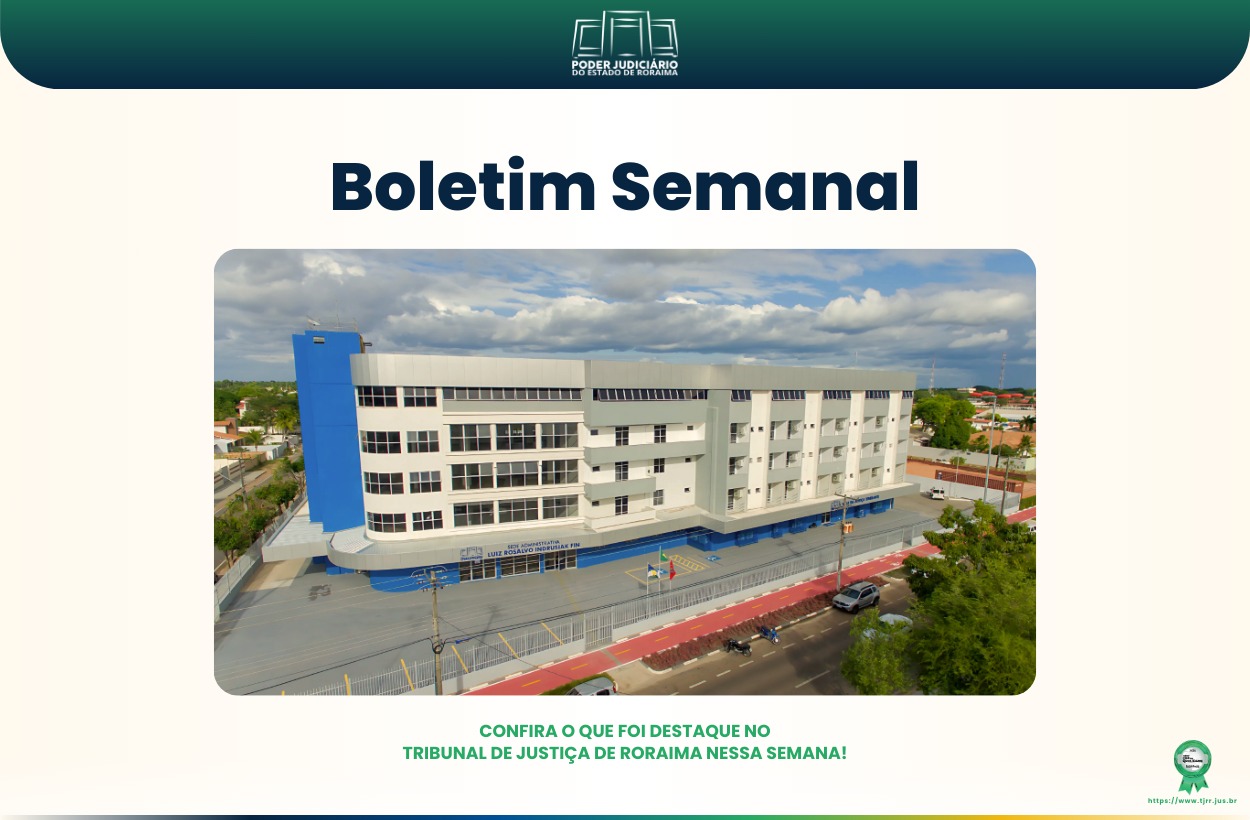 Confira o nosso Boletim Semanal - 14/07 - 18/07