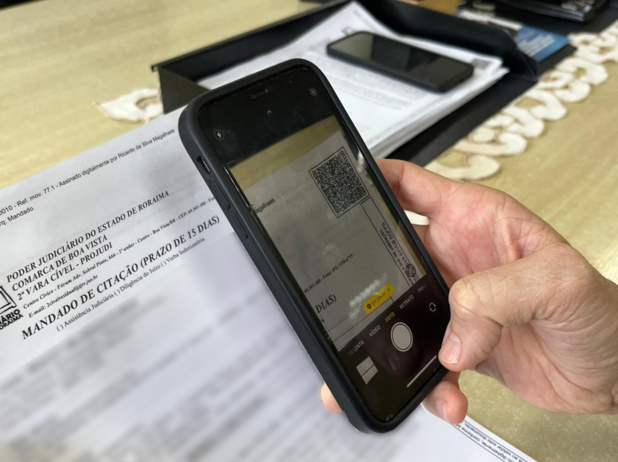 Central de Mandados do TJRR inova e reduz em 50% o consumo de papel com uso de tecnologia