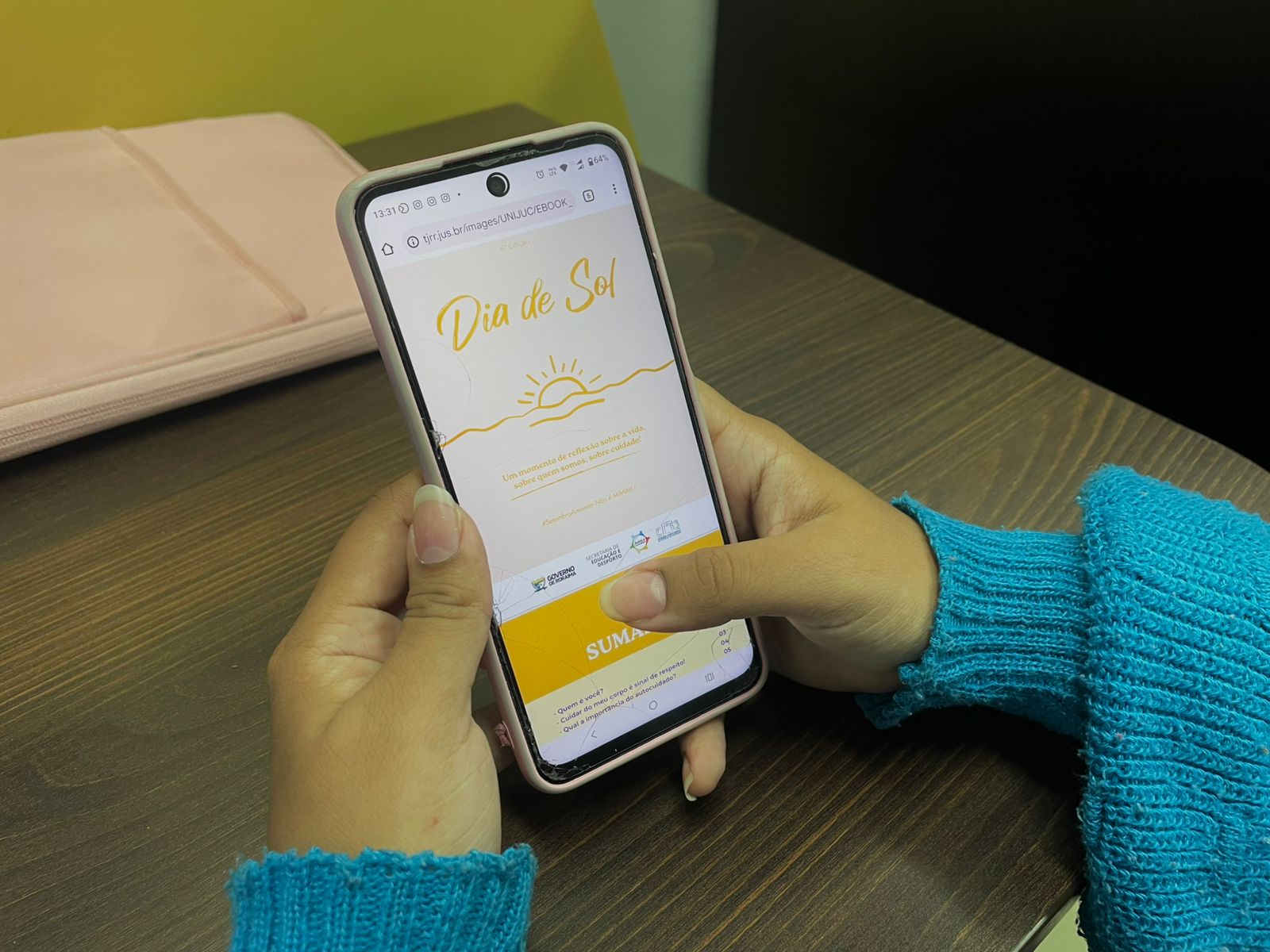 Setembro Amarelo - Justiça Comunitária lança a 6ª edição do e-book “Dia de Sol”