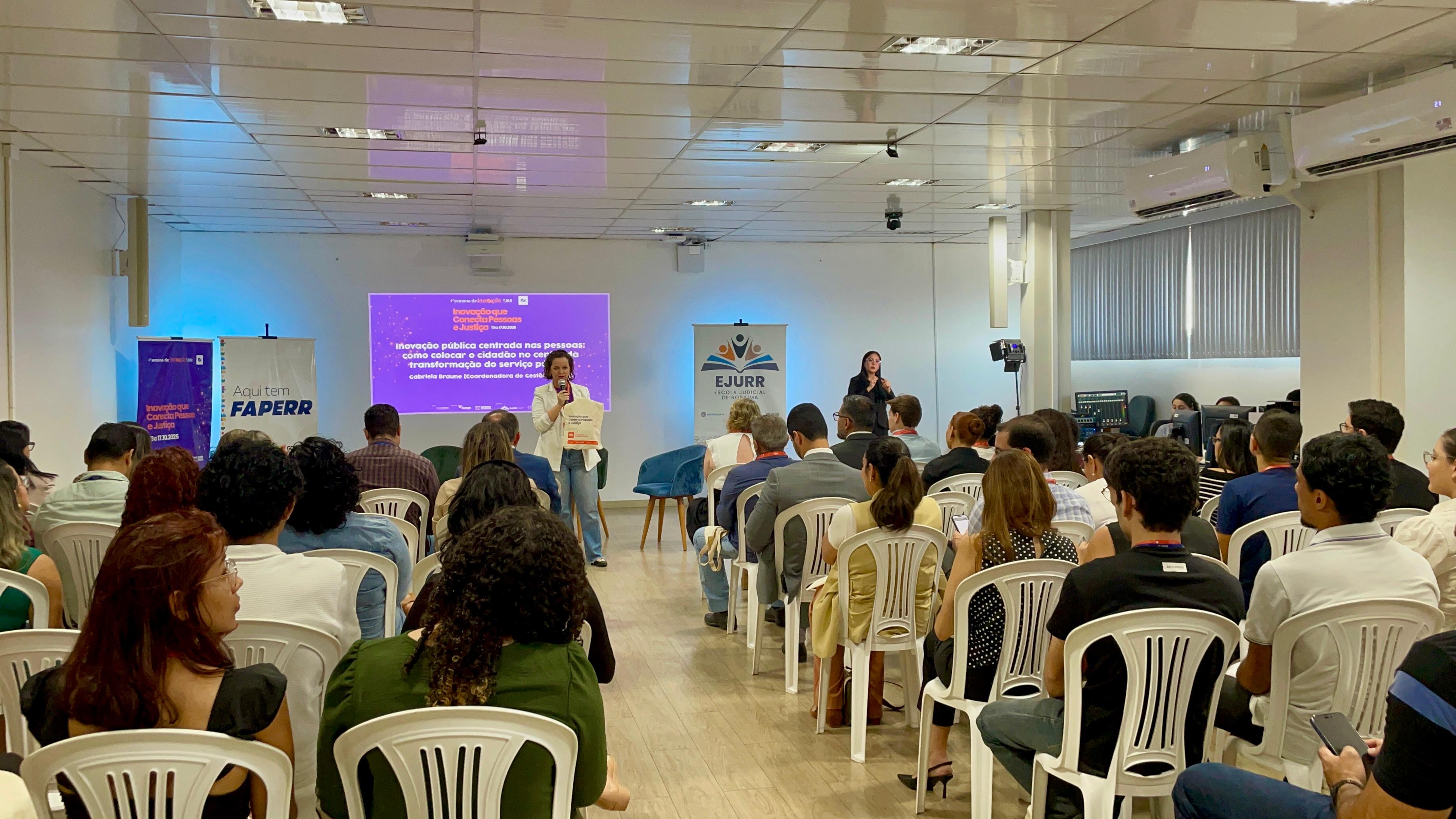 Tecnologia, criatividade e premiação marcam a 4ª Semana de Inovação do TJRR