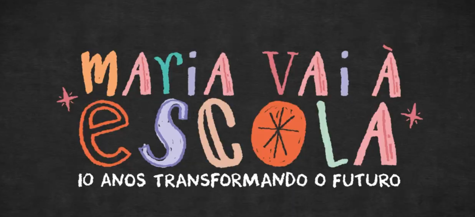 Projeto Maria Vai à Escola completa dez anos e ganha documentário especial
