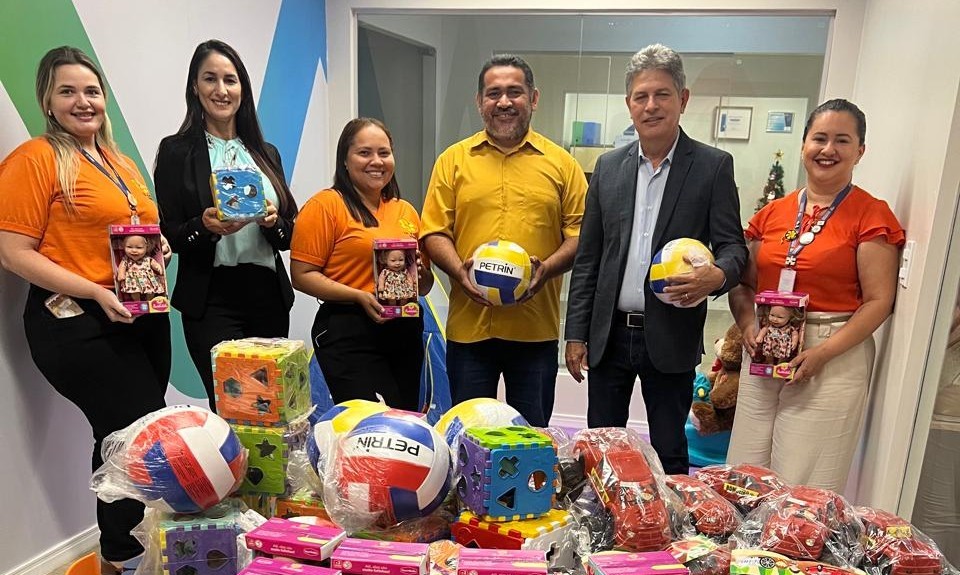 INFÂNCIA E JUVENTUDE - Doação de brinquedos amplia o cuidado no atendimento às crianças no TJRR