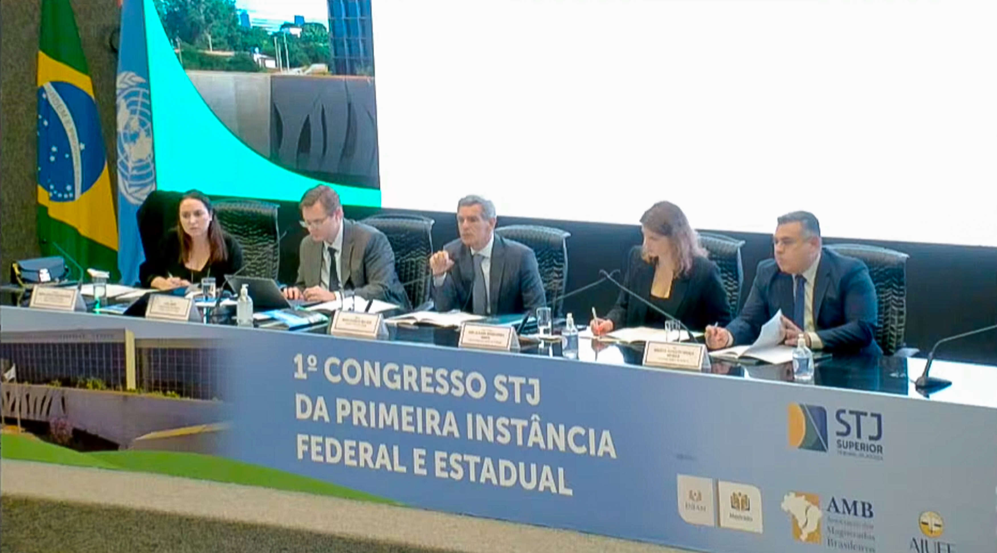Juízes do TJRR participam de sessões técnicas no 1º Congresso STJ da Primeira Instância, em Brasília