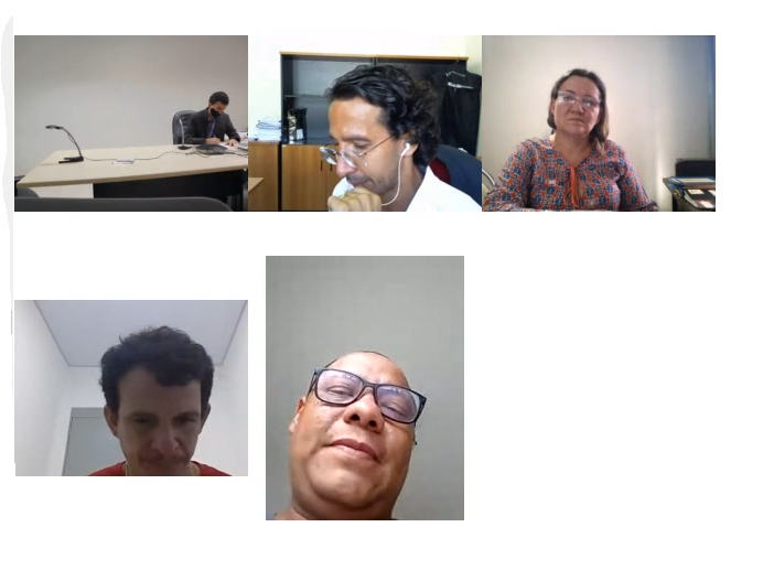 Videoconferência.