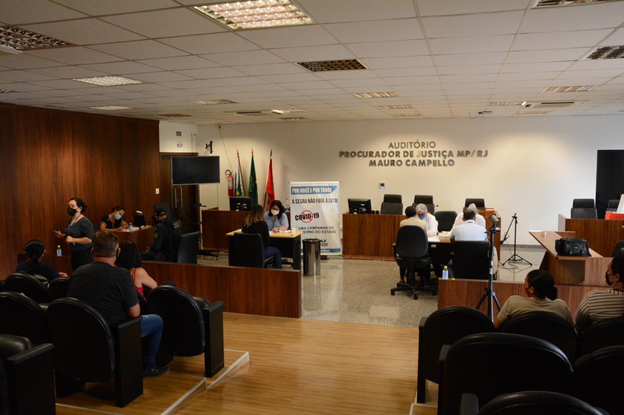 Testagem para Covid-19 no Poder Judiciário de Roraima.