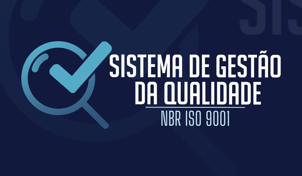 Imagem colorida de capa do Sistema de Gestão da Qualidade